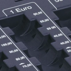 DURABLE Zählbrett EUROBOARD L grau Kunststoff-Gehäuse