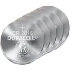 DURACELL Batterie Lithium, Knopfzelle, CR2016, 3V Electronics, Retail Blister (5-Pack)
