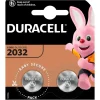 Duracell CR2032 Lithium Knopfzellen Batterie 3.0 V 2er Pack