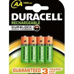 Duracell Ultra HR6 Nickel-Metall-Hydrid AA Mignon Akku 2500 mAh 4er Pack
