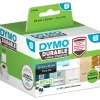 Dymo Etiketten Kunststoff weiss 2 Rollen ß 850 Etiketten, 25x25mm