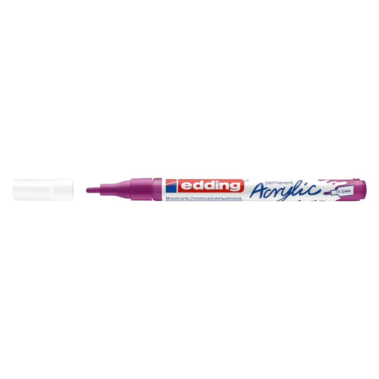 edding 5300 Acrylstift lila 1,0 - 2,0 mm, 1 St.