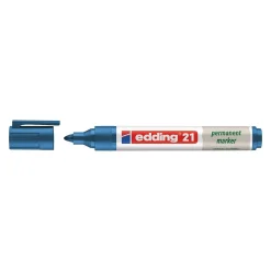 edding 21 EcoLine Permanentmarker blau 1,5 - 3,0 mm, 10 St.