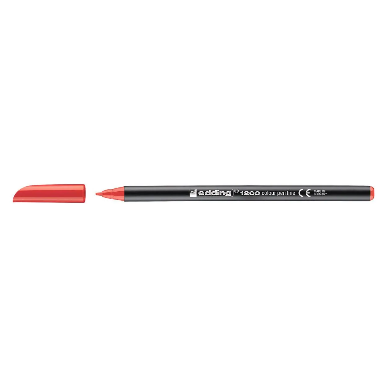 edding 1200 Filzstifte rot, 10 St.