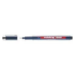 edding 1800 Fineliner schwarz 0,5 mm, 1 St.