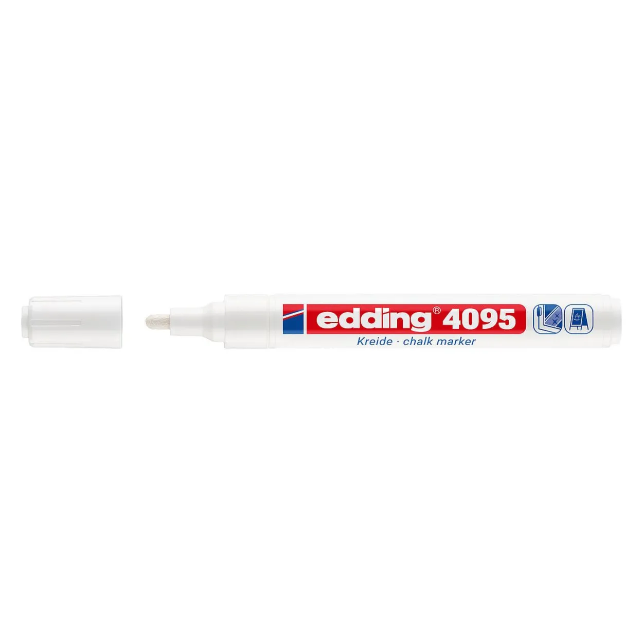 edding 4095 Kreidemarker weiß 2,0 - 3,0 mm, 1 St.