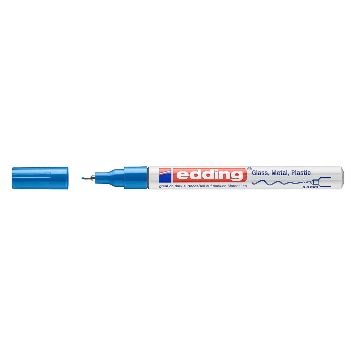 edding 780 Lackmarker blau 0,8 mm, 1 St.