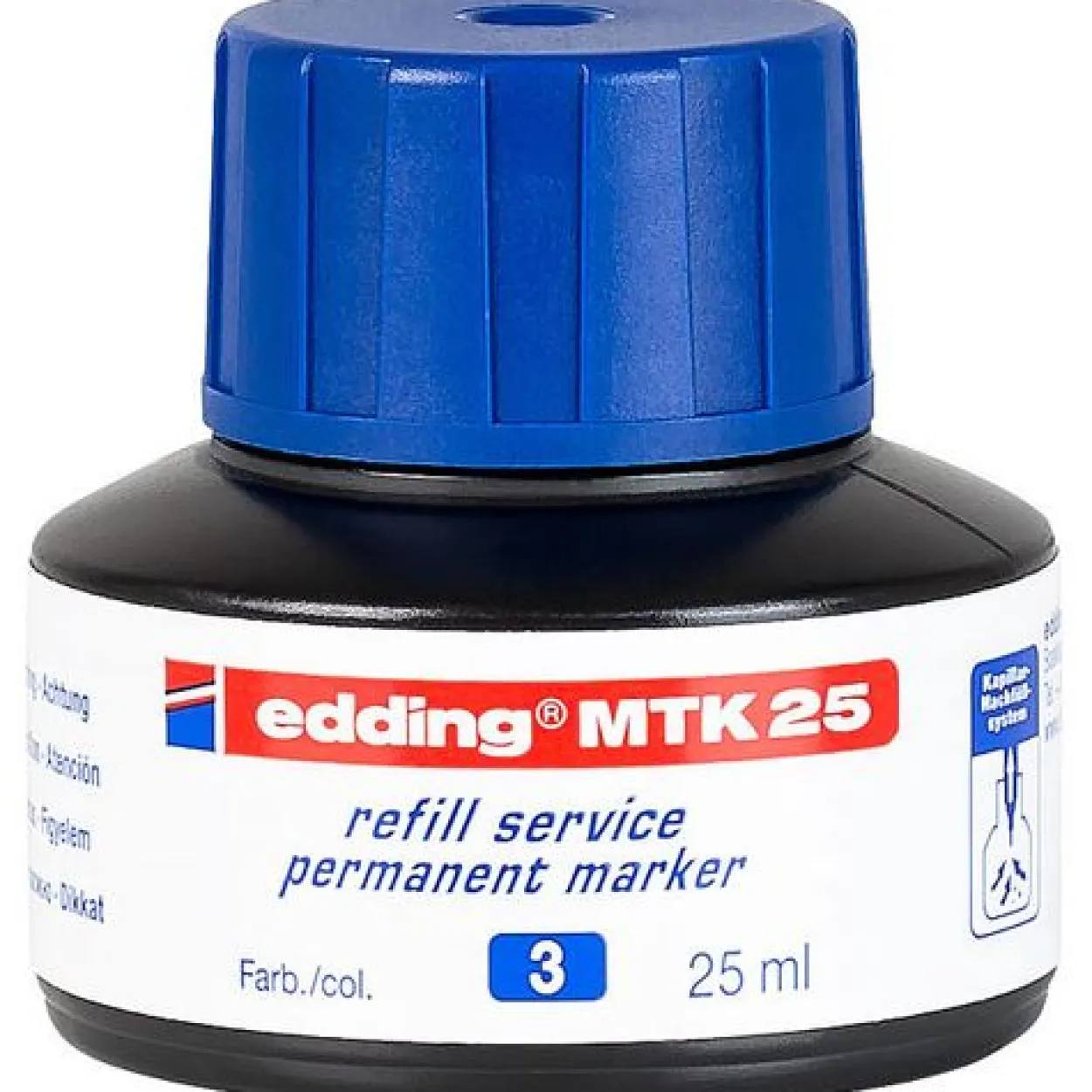 edding Nachfülltinte MTK 25 blau