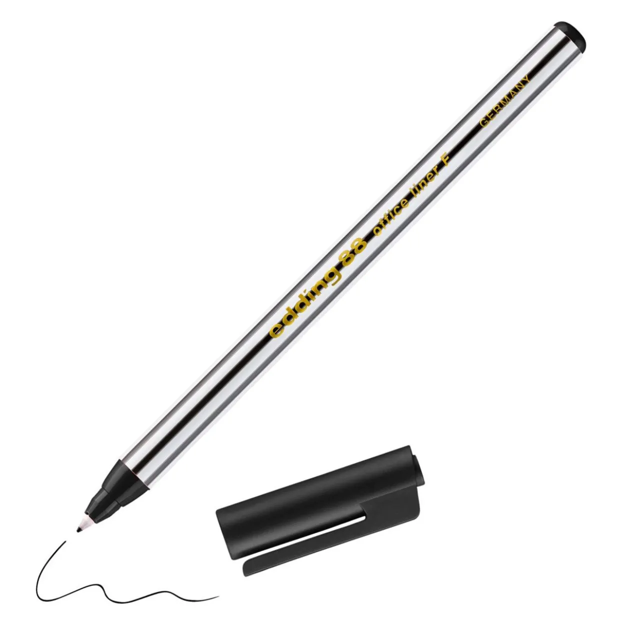 edding 88 Office F Fineliner schwarz 0,6 mm, 1 St.