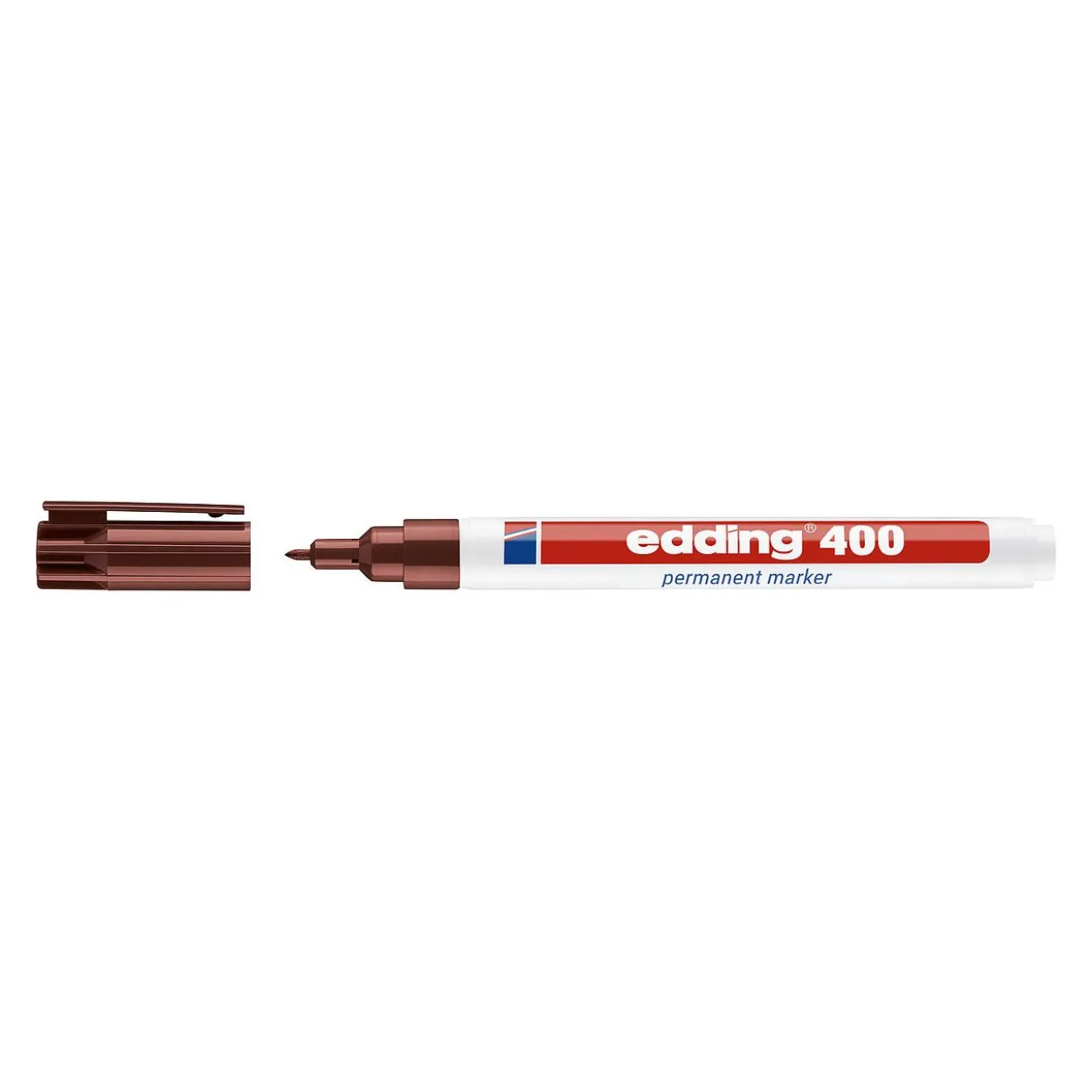 edding 400 Permanentmarker braun 1,0 mm, 1 St.
