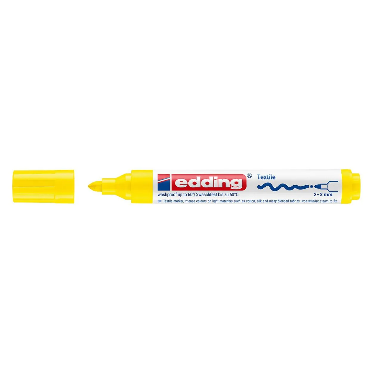 edding 4500 Textilmarker gelb 2,0 - 3,0 mm, 1 St.