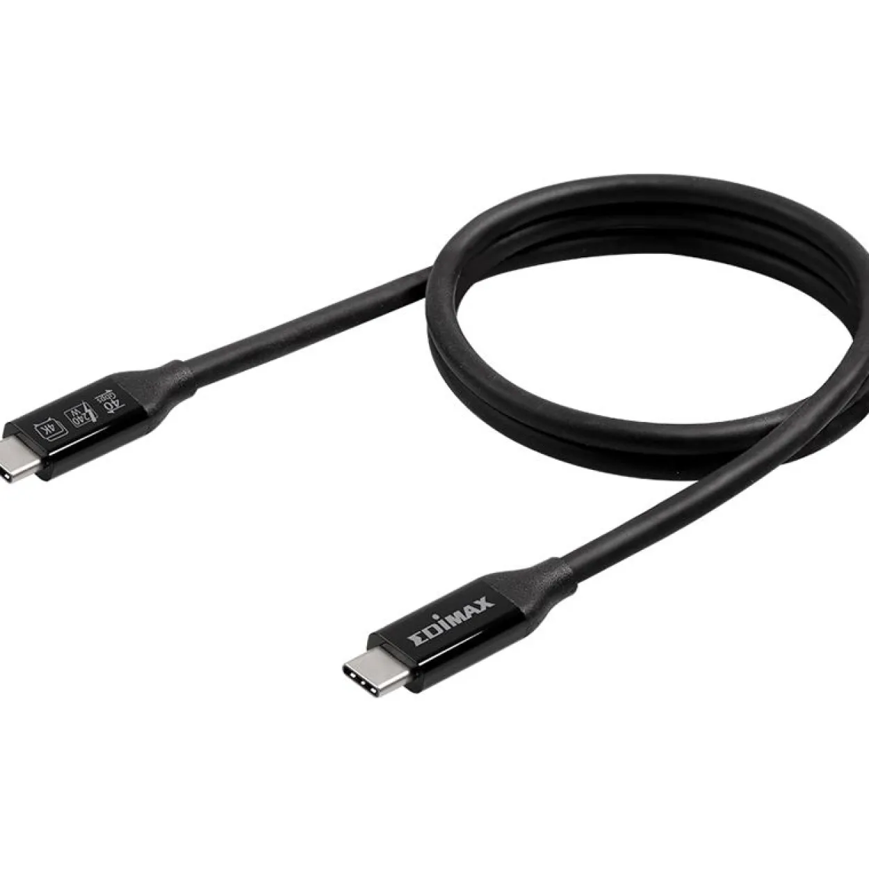 Edimax USB4/Thunderbolt3 Cable, 40 Gbit/s, 1meter, Type C to Type C