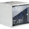 EFB Elektronik 10" Wandgehäuse 6HE Tiefe 300mm 1-teilig RAL7035