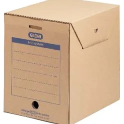 ELBA 6 Archivboxen tric system braun 24,0 x 34,1 x 31,5 cm (100421092)