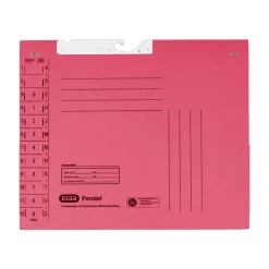 ELBA Pendelhefter Karton rot 1 x Amtsheftung (100570022)