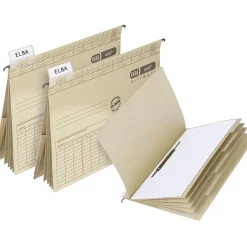 ELBA 5 Personalhefter vertic ULTIMATE Karton naturbraun 4 x kaufmännische Heftung