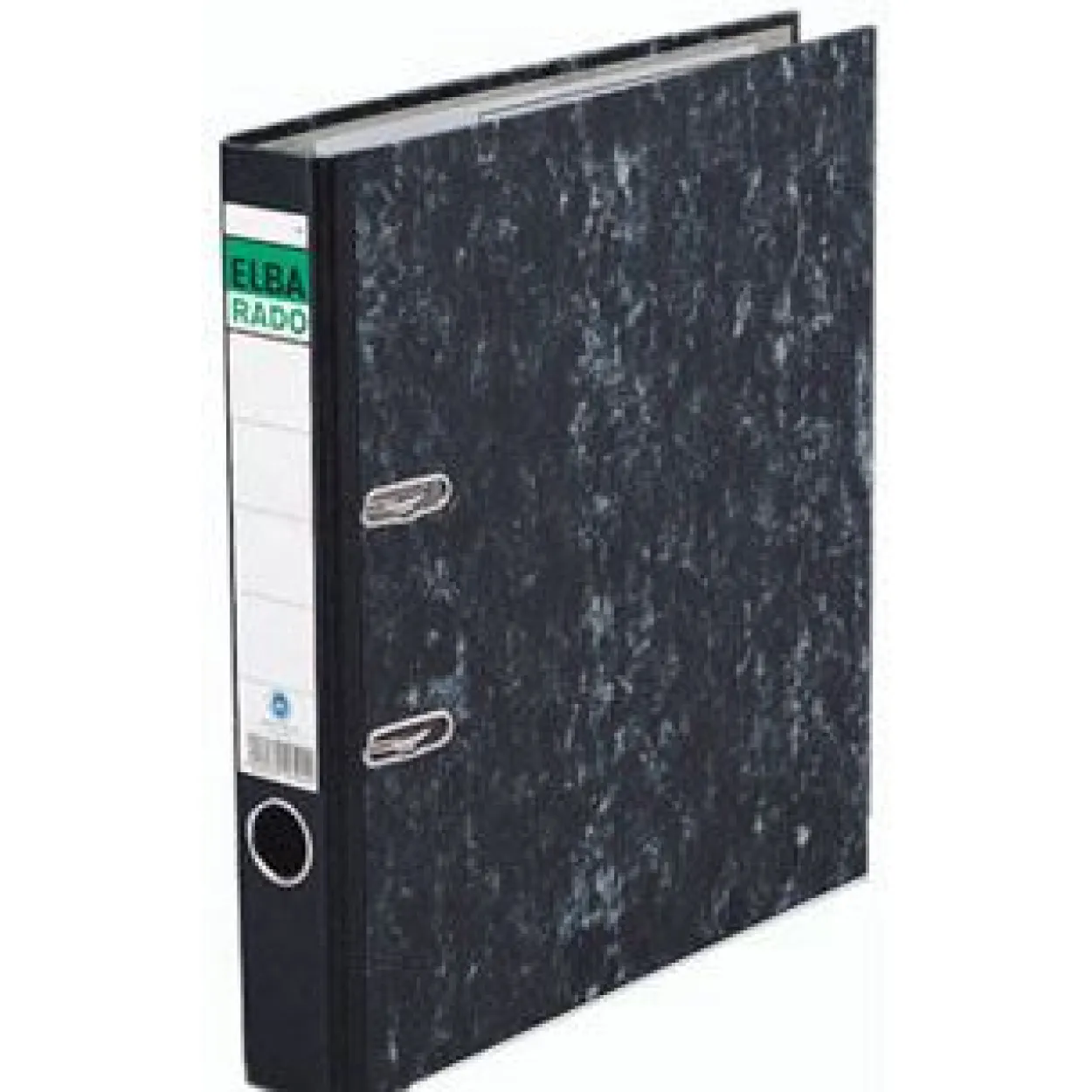 ELBA rado Wolkenmarmor Ordner schwarz marmoriert Karton 5,0 cm DIN A4