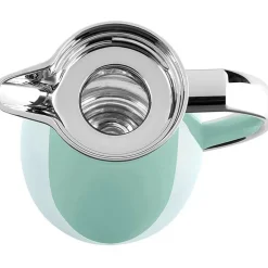 Emsa Campo Isolierkanne, 1 Liter (mint/edelstahl, QUICK TIP Verschluss)