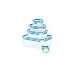 emsa Frischhaltedose CLIP & CLOSE, 5er Set, 0,15 - 3,70 L