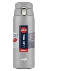 emsa Isolierflasche silber 0,4 l