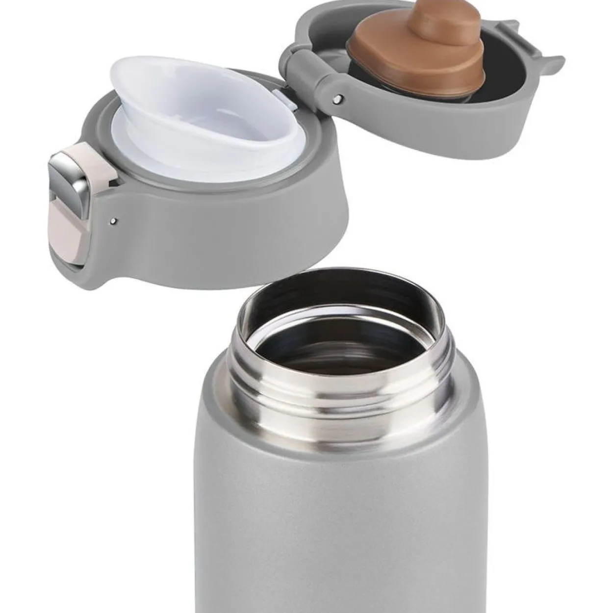 emsa Isolierflasche silber 0,4 l