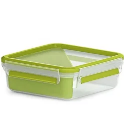emsa Lunchbox CLIP & GO transparent 0,85 l, 1 St.