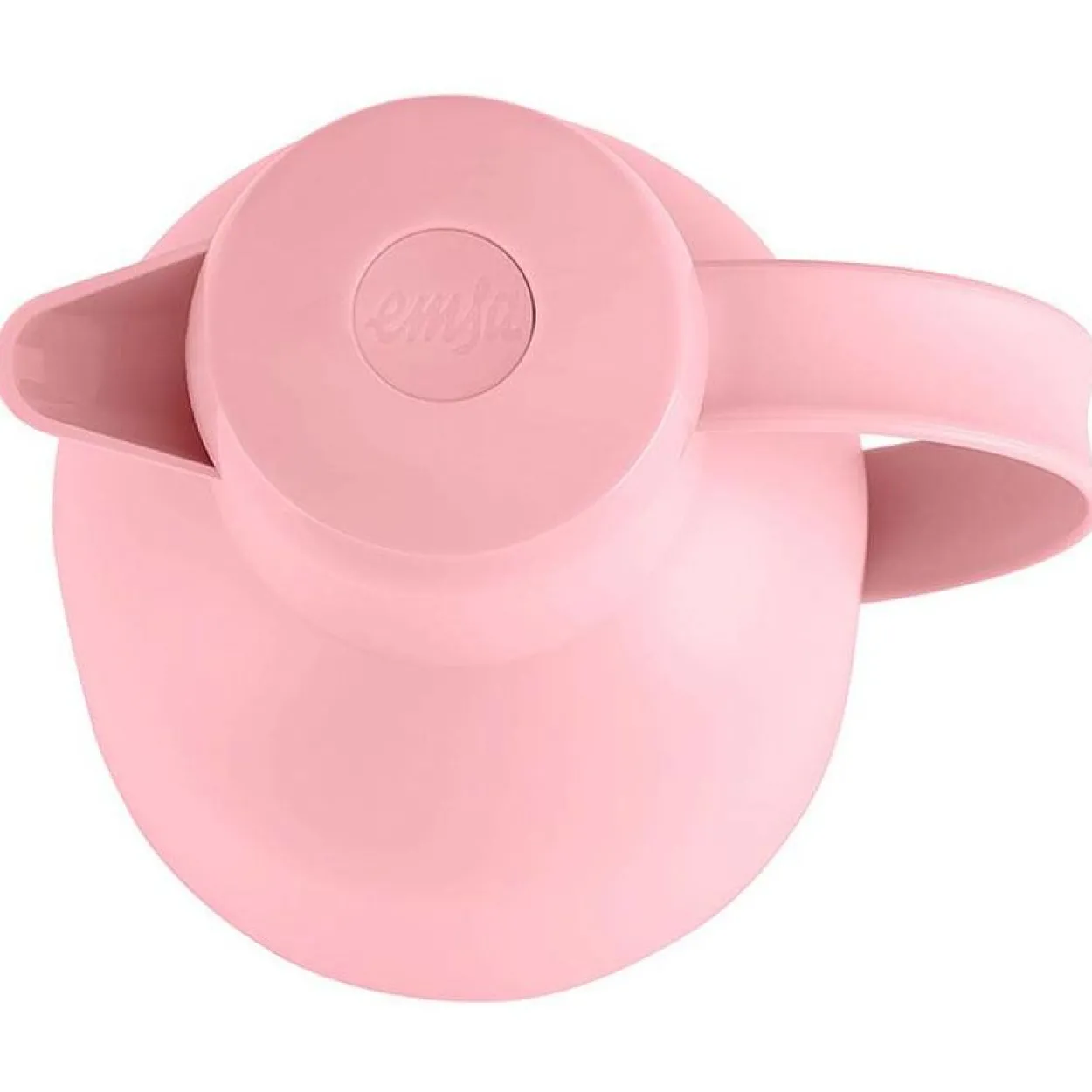 Emsa SAMBA Isolierkanne, 1 Liter (rosa, QUICK PRESS Verschluss)
