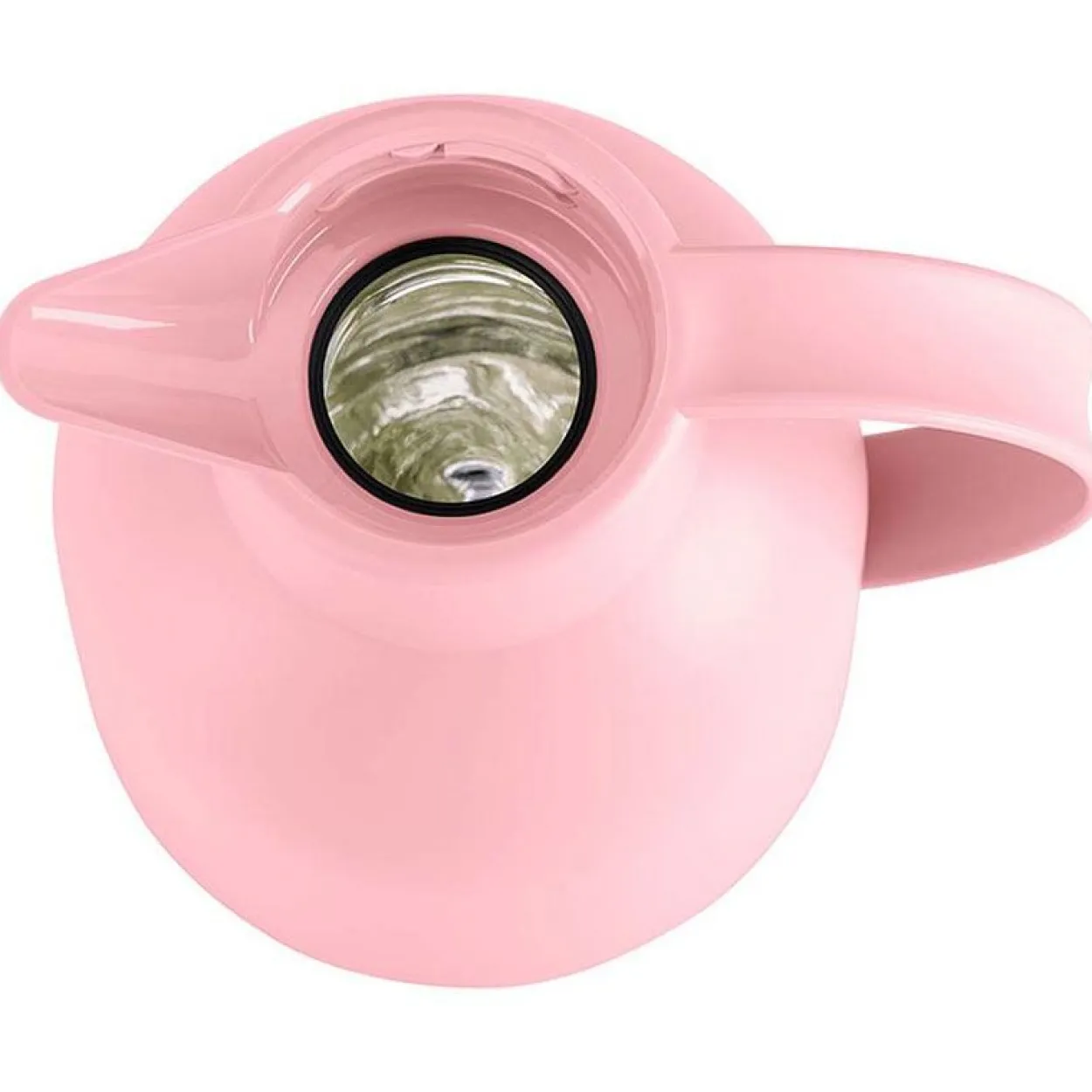 Emsa SAMBA Isolierkanne, 1 Liter (rosa, QUICK PRESS Verschluss)