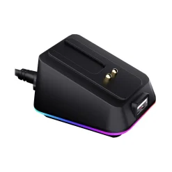 ENDORFY Mouse Dock Black, für LIV Wireless, LIV Plus Wireless (schwarz, Kabel 1,8 Meter)