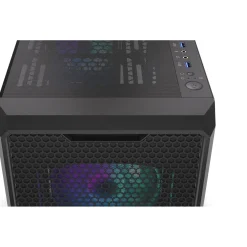 Endorfy Regnum 400 ARGB mit Sichtfenster Midi Tower ohne Netzteil schwarz