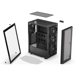 Endorfy Ventum 200 Air Midi Tower ohne Netzteil schwarz