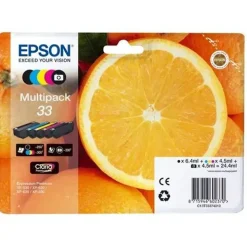 Epson Claria Premium INK 33 5-COLOUR-MULTIPACK EXPRESSION Kapazität: 24,4ML
