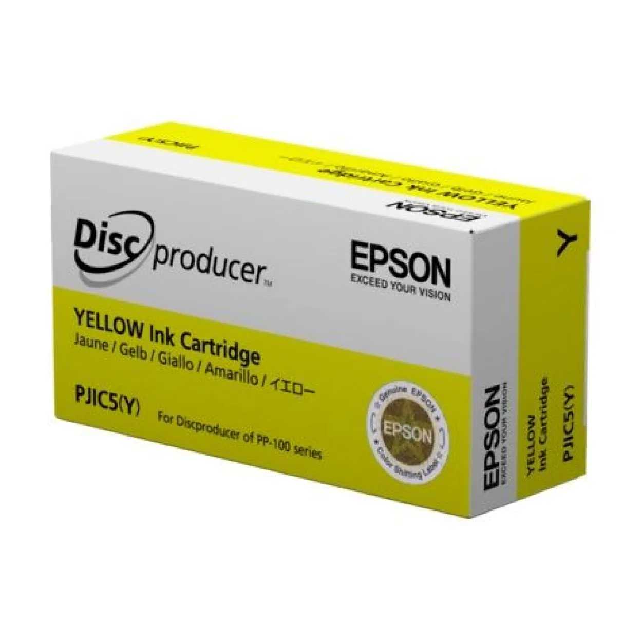 EPSON Discproducer Tinte gelb ca. 1.000 Disks / für PP-50/PP-100
