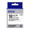 Epson LK5WBN Label Cartridge schwarz/weiß 18mm
