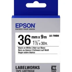 Epson Tape LK7WBN STD 36/9 schwarz/weiß