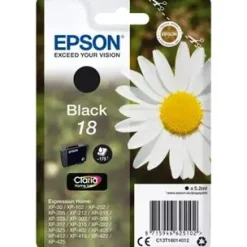 Epson Tinte 18 C13T18014012 schwarz