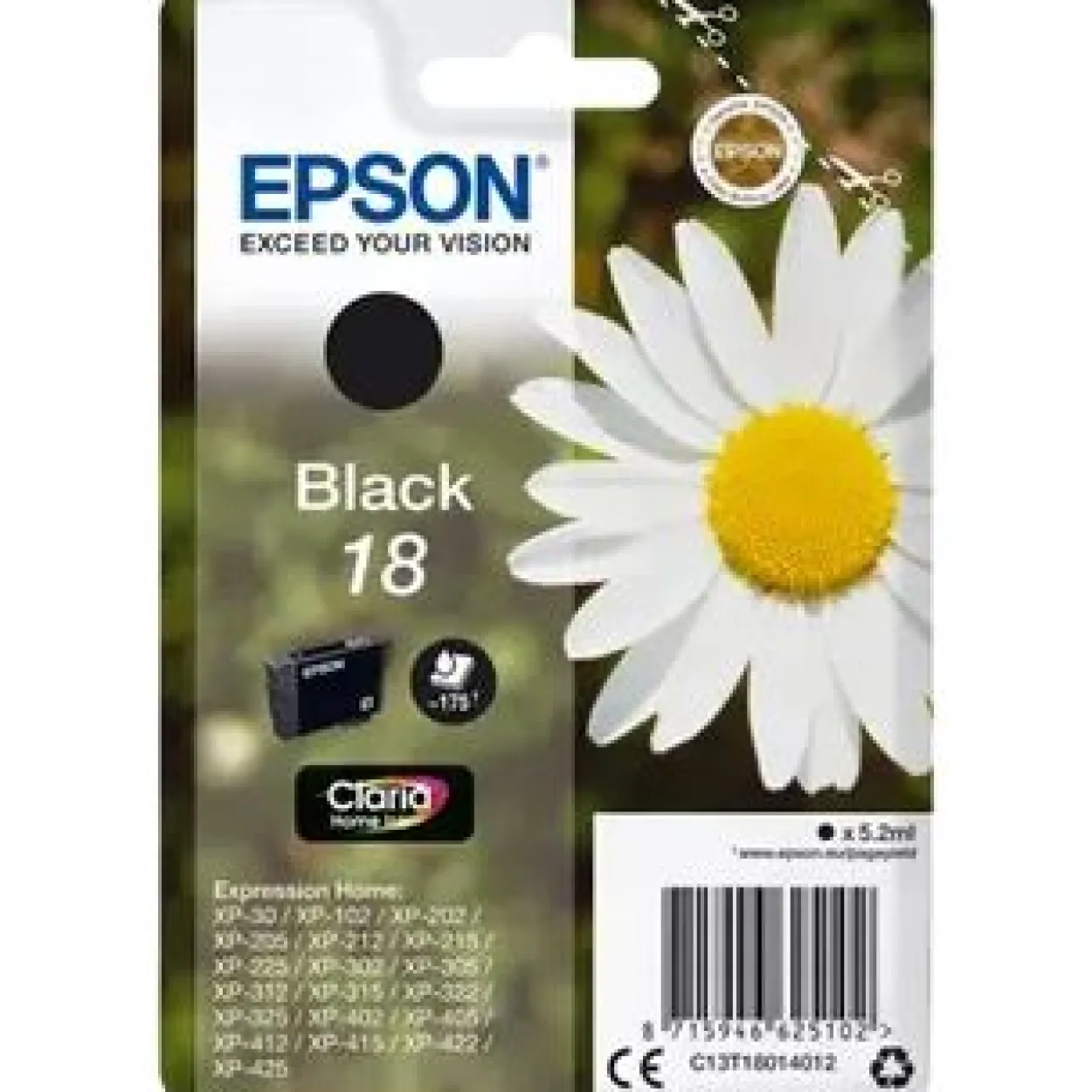 Epson Tinte 18 C13T18014012 schwarz