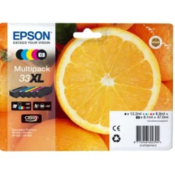 Epson Tinte Multipack 33XL C13T33574010 schwarz, cyan, magenta, gelb