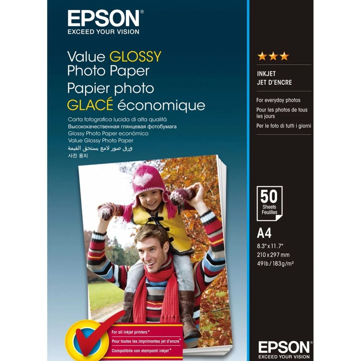 Epson Value Glossy Photo Paper 20 Blatt