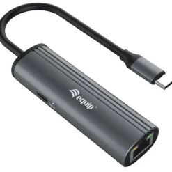 Equip Adapter USB-C -> RJ45 10/100/1000 +PD Adapter 0.15m gr