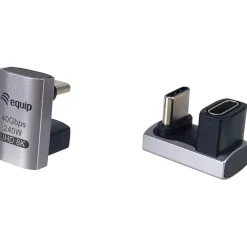 Equip Adapter USB 4.0 -> USB-C 40Gbps, 240W PD, 2er-Pack gr