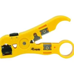 Equip Anlegewerkzeug LSA mit Einpress Abisolier Abschneide 129411