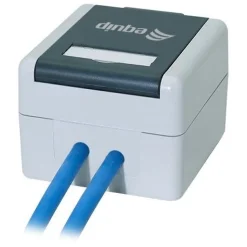 Equip Aufputzdose 2-Port Keystone ungeschirmt outdoor grau