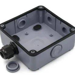 Equip Aufputzdose 1-Port Keystone ungeschirmt outdoor grau