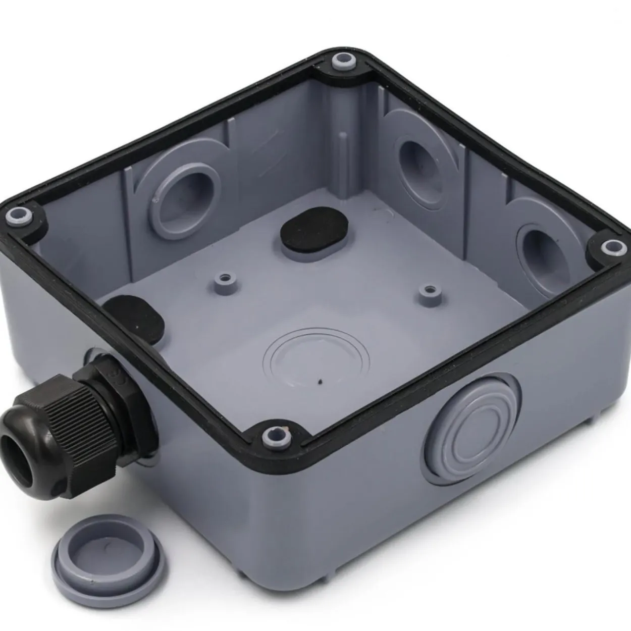 Equip Aufputzdose 1-Port Keystone ungeschirmt outdoor grau