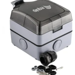Equip Aufputzdose 1-Port Keystone ungeschirmt outdoor grau