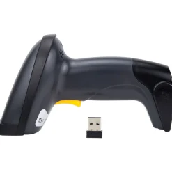 Equip Barcode Handscanner 2D Laser mit Halterung 2.4GHz sw