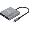 Equip Dock USB-C->HDMI,USB3.0,100WPD 4K60Hz 0.15m gr