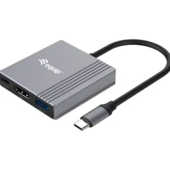 Equip Dock USB-C->HDMI,USB3.0,100WPD 4K60Hz 0.15m gr