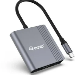 Equip Dock USB-C->HDMI,USB3.0,100WPD 4K60Hz 0.15m gr